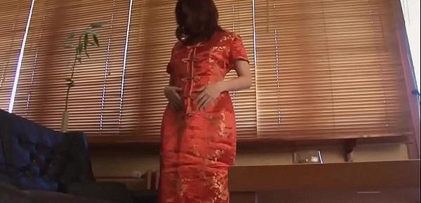  Stripping from my oriental outfit for you in the morning